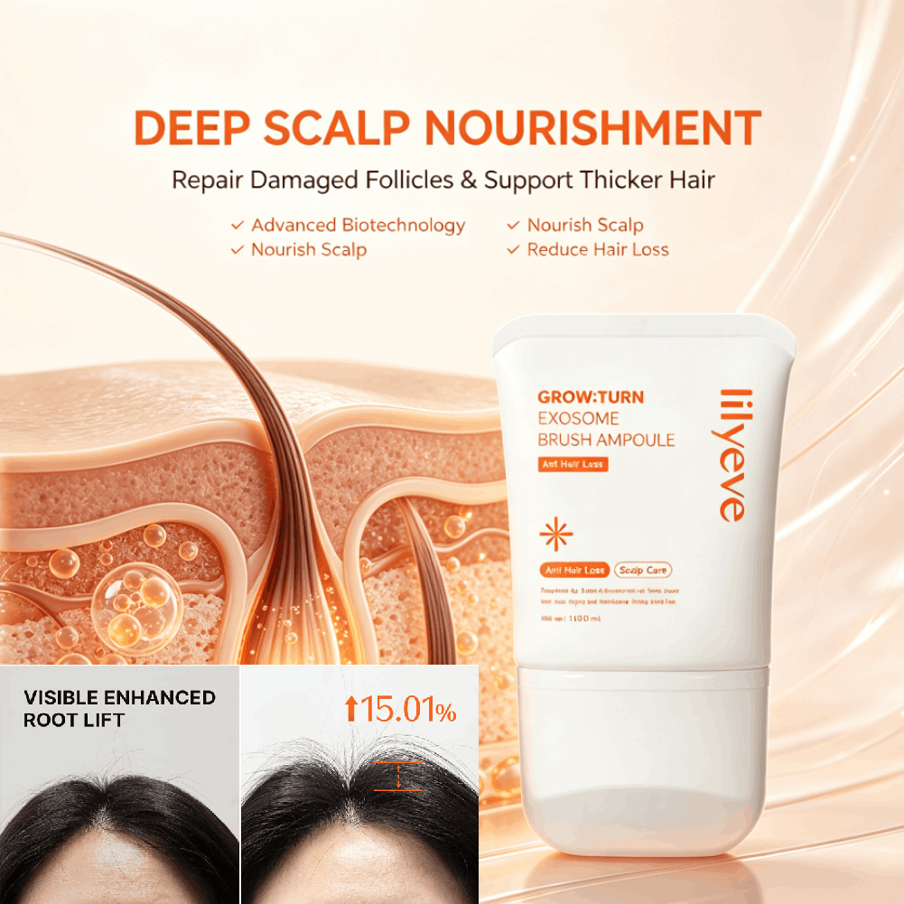 Exosome Serum Ampoule - Lilyeve Growturn Exosome Fırça Ampulü Saç