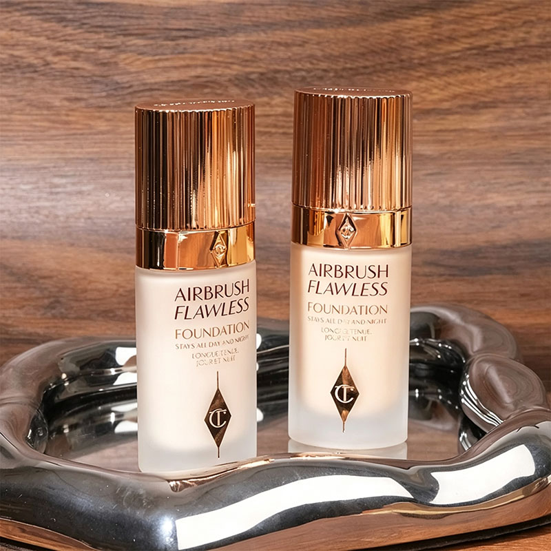 Luxury Skin Care - Lüks CT Öğütülmüş Şişe Sıvı Fondöten