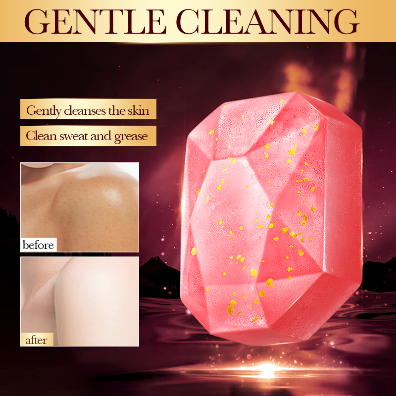 Luxury Skincare Gifts - Gül Altın Folyo El Yapımı Sabun