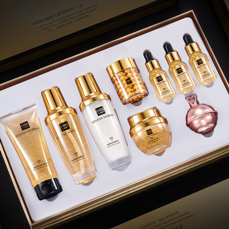 Luxury Skincare Kit - Kadın 24K Altın Cilt Bakım Seti