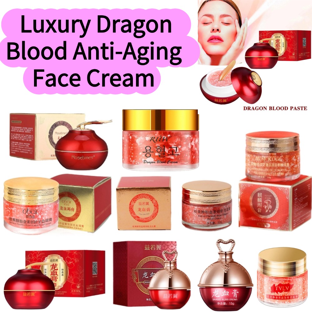 Luxury Skin Care - Lüks Ejderha Kanı Yaşlanma Karşıtı Yüz