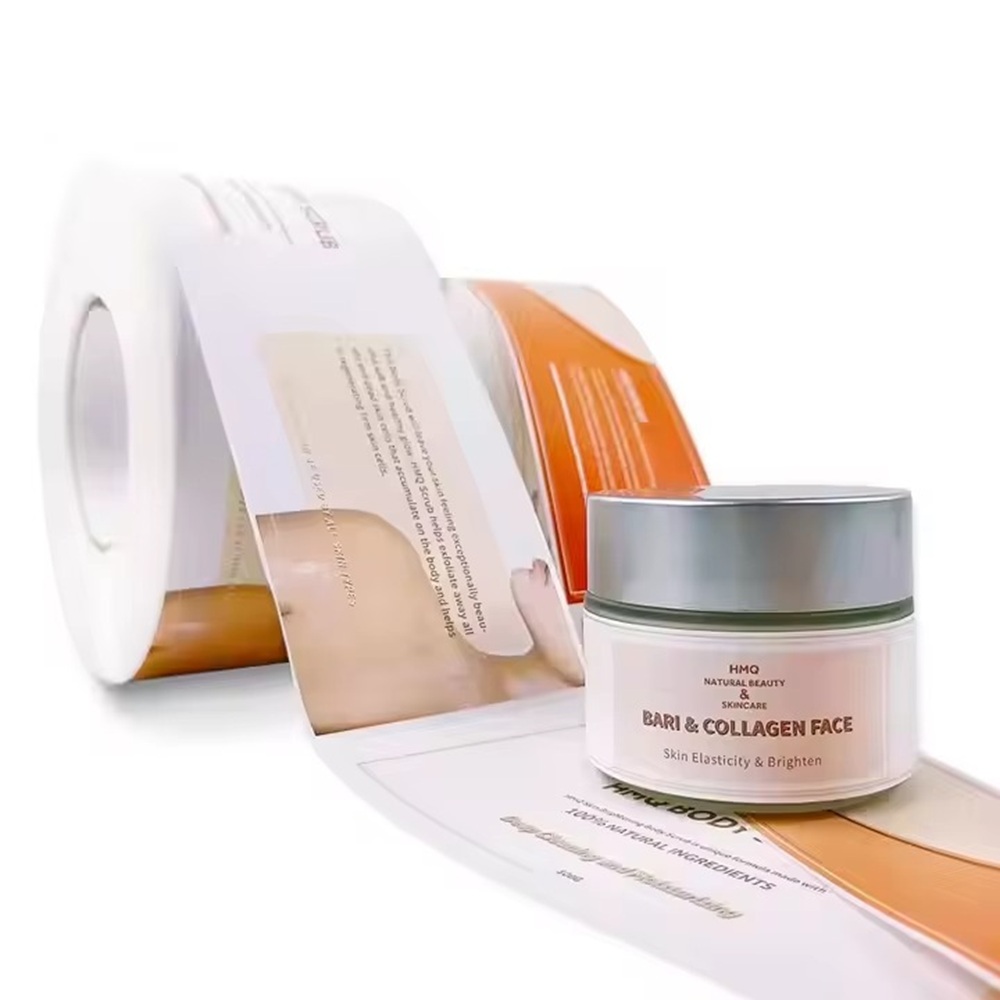 Luxury Skincare Jars - Özel Lüks Vinil Etiketler｜Su Geçirmez Logo