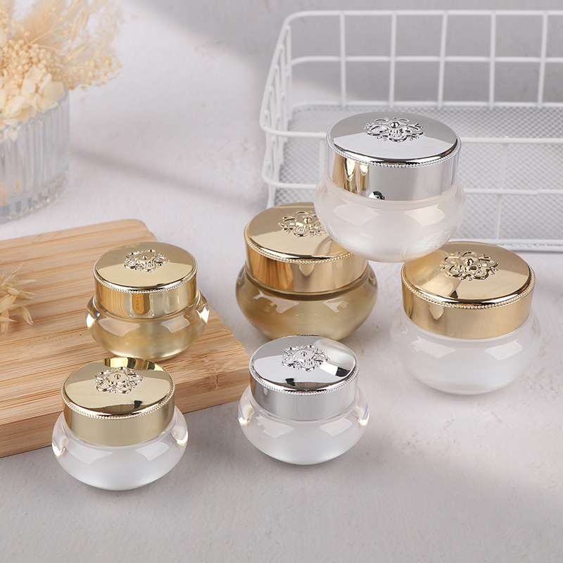 Luxury Skincare Jars - Akrilik Boş Seyahat Kremi Kavanozları 5/10/20g