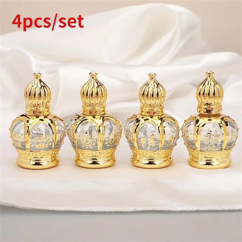 Luxury Skincare Samples - 4 adet/takım Lüks Altın Uçucu Yağ