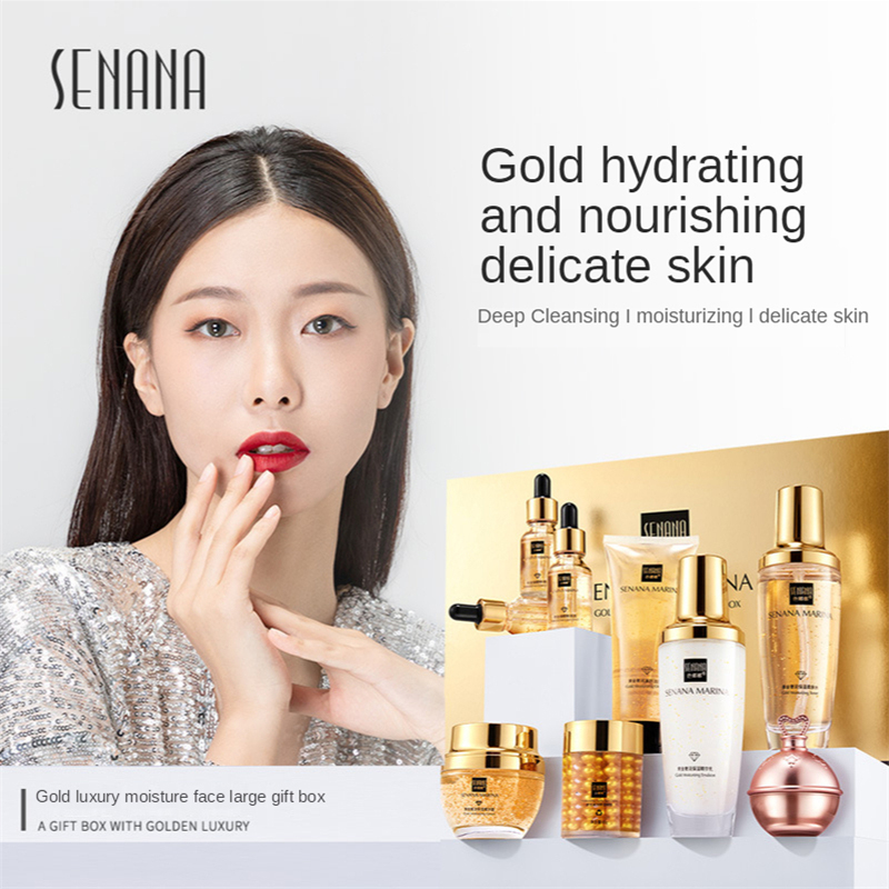 Kadın 24K Altın Cilt Bakım Set - Luxury Skincare Kit incelemesi ve fiyatı