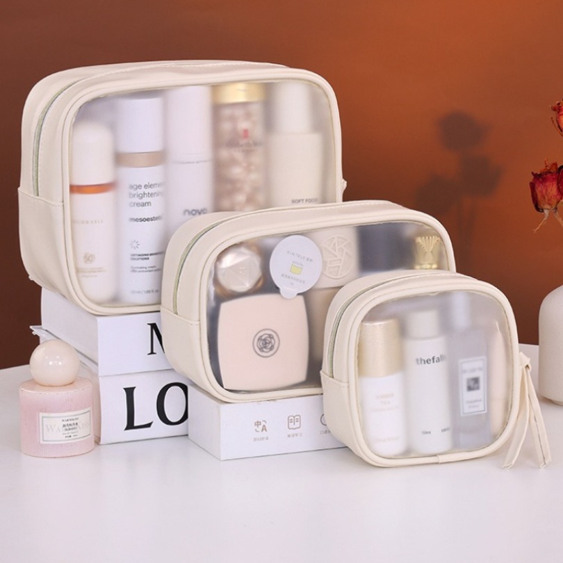 Yarı Şeffaf Lüks Makyaj Çantas - Luxury Skincare Samples incelemesi ve fiyatı