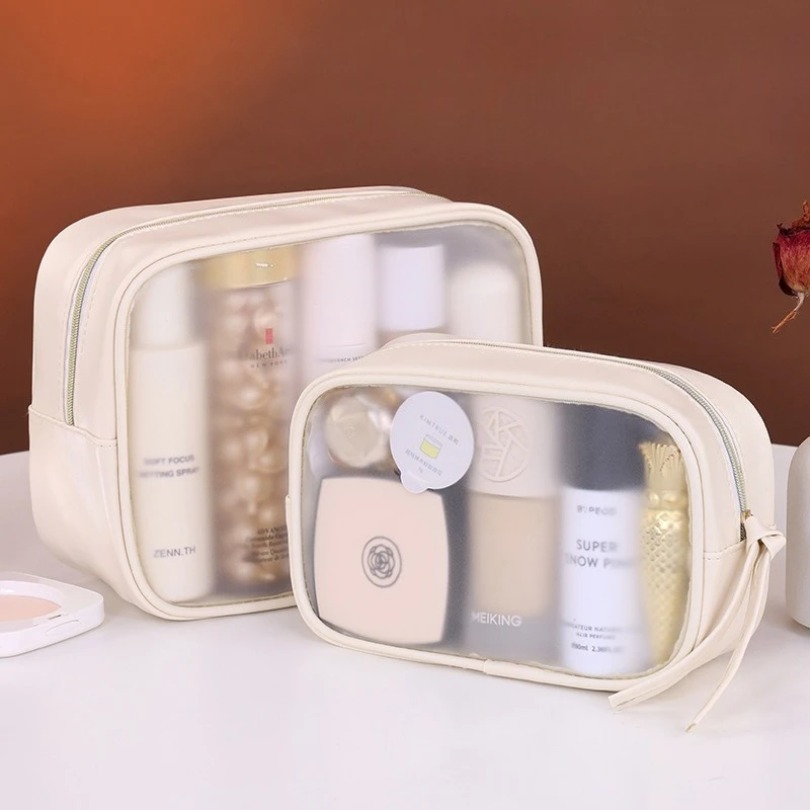 Yarı Şeffaf Lüks Makyaj Çantas - Luxury Skincare Samples incelemesi ve fiyatı