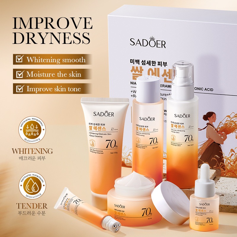 %70 Pirinç Nemlendirici Kırışı - Luxury Skincare Kit incelemesi ve fiyatı